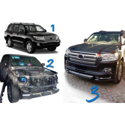 Купити Комплект рестайлінгу з LC200 2008-2015 на LC 2016- Comfort для Toyota Land Cruiser 200
