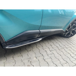 Купить Боковые подножки Оригинал V2 (2 шт, алюм.) для Toyota C-HR 2016-2023 гг