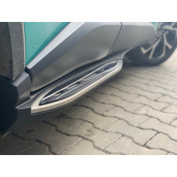Купить Боковые подножки Оригинал V2 (2 шт, алюм.) для Toyota C-HR 2016-2023 гг