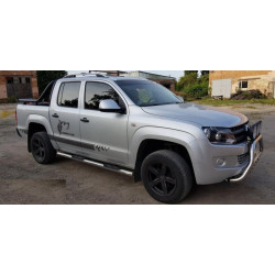 Купити Бічні труби (2 шт., нерж) 60мм для Volkswagen Amarok 2010-2022 рр