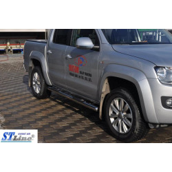 Купити Бічні труби (2 шт., нерж) 70мм для Volkswagen Amarok 2010-2022 рр