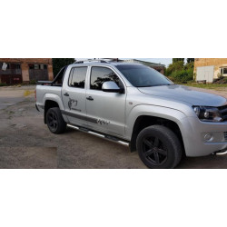 Купити Бічні труби (2 шт., нерж) 70мм для Volkswagen Amarok 2010-2022 рр