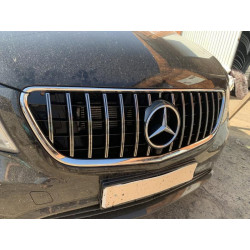 Купити Передня решітка GT Panamericana Chrome (2014-2023 для Vito W447) для Mercedes Vito / V-class W447 2014- рр