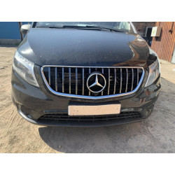 Купити Передня решітка GT Panamericana Chrome (2014-2023 для Vito W447) для Mercedes Vito / V-class W447 2014- рр