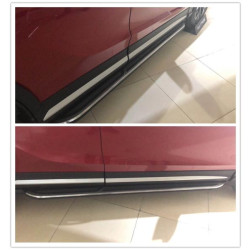 Купить Боковые пороги Оригинал (2 шт, алюминий) для Mitsubishi Eclipse Cross