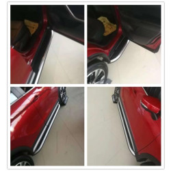 Купить Боковые пороги Оригинал (2 шт, алюминий) для Mitsubishi Eclipse Cross