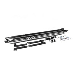 Купить Боковые пороги Оригинал V1 (2 шт, алюминий) для Peugeot 5008 2016-2023 гг