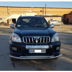 Купити Передня дуга ST014 (нерж.) 60/60 мм для Toyota Land Cruiser Prado 120