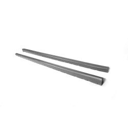 Купить Боковые пластиковые пороги (короткая база, 2 шт, под покраску) для Renault Trafic 2001-2015 гг