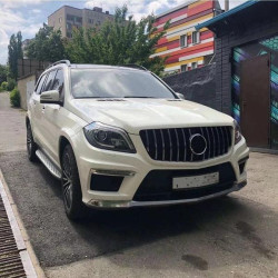 Купити Передня решітка GT Panamericana (для GL) для Mercedes GL/GLS сlass X166