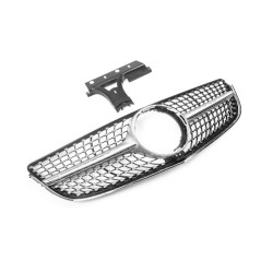 Купить Передняя решетка (2014-2016, Diamond Silver) для Mercedes E-сlass coupe C207