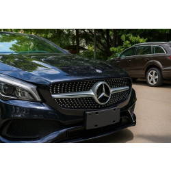 Купити Передня решітка (2013-2016, Diamond Silver) для Mercedes CLA C117 рр