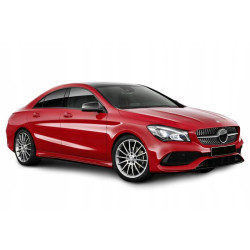 Купить Передняя решетка (2017-2019, Diamond Silver) для Mercedes CLA C117