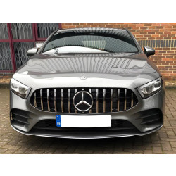 Купить Передняя решетка GT Panamericana (для 2018-2022) для Mercedes A-сlass W177 2018- гг