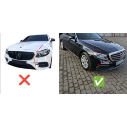 Купити Передня решітка BRB (для Classic і Exclusive, 2016-2019) для Mercedes E-сlass W213 рр