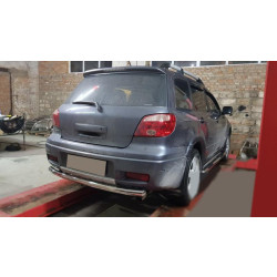 Купити Задня дуга AK002/2 (нерж) для Mitsubishi Outlander 2001-2006 рр