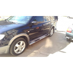 Купити Задня дуга AK002/2 (нерж) для Mitsubishi Outlander 2001-2006 рр