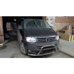 Купити Кенгурятник WT006ST (нерж) для Volkswagen T5 2010-2015 рр