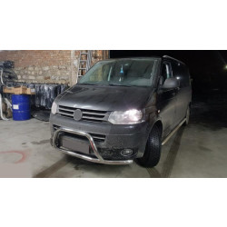 Купити Кенгурятник WT006ST (нерж) для Volkswagen T5 2010-2015 рр