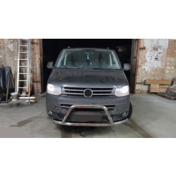 Купити Кенгурятник WT006ST (нерж) для Volkswagen T5 2010-2015 рр