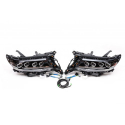 Купити Передня оптика Lexus-design 4-LED V1 (2017-2025, 2 шт) для Toyota Land Cruiser Prado 150