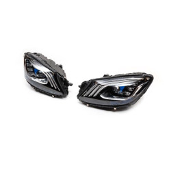 Купити Рестайлінг передні фари з блоками (OEM) для Mercedes S-сlass W222