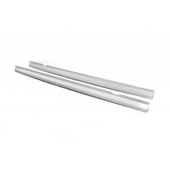 Купить Боковые пороги V-2 (под покраску) Длинная база для Volkswagen T5 Caravelle 2004-2010 гг