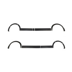 Купить Комплект молдингов и арок (11 деталей) 2 двери, Короткая база для Volkswagen T5 Caravelle 2004-2010 гг