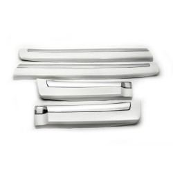 Купить Комплект дверных молдингов (2008-2016) Белый цвет для Toyota Land Cruiser 200