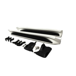 Купити Бокові пороги (2015-2021) Білий колір для Toyota Land Cruiser 200