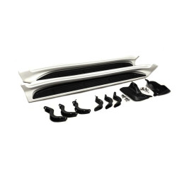 Купити Бокові пороги (2015-2021) Чорний колір для Toyota Land Cruiser 200