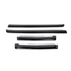 Купити Молдинг дверей (дизайн 2013-2017) Чорний колір для Toyota Land Cruiser Prado 150