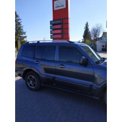 Купити Рейлінги Хром турецький дизайн (2 шт) для Mitsubishi Pajero Wagon IV
