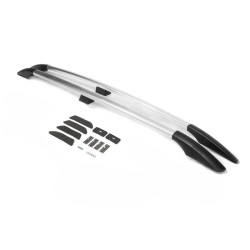 Купити Рейлінги Хром турецький дизайн (2 шт) для Mitsubishi Pajero Wagon IV