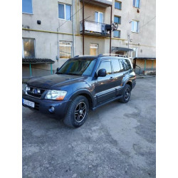 Купити Рейлінги Хром турецький дизайн (2 шт) для Mitsubishi Pajero Wagon IV