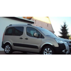 Купить Накладки на арки (4 шт, нерж) 2 боковые двери, нержавейка для Peugeot Partner Tepee 2008-2018 гг