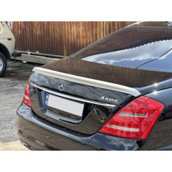 Купити Спойлер (ABS, під фарбування) для Mercedes S-сlass W221