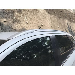 Купити Рейлінги (2 шт) Чорні для Mitsubishi Outlander 2012-2021 рр