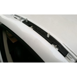 Купити Рейлінги (2 шт) Чорні для Mitsubishi Outlander 2012-2021 рр