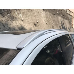 Купити Рейлінги (2 шт) Чорні для Mitsubishi Outlander 2012-2021 рр
