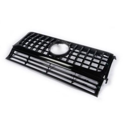 Купить Передняя решетка (GT Panamericana, без хрома) Полностью белая для Mercedes G сlass W463 1990-2018 гг