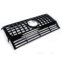 Купить Передняя решетка (GT Panamericana, без хрома) Полностью белая для Mercedes G сlass W463 1990-2018 гг