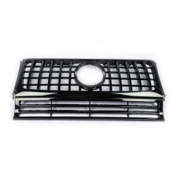 Купить Передняя решетка (GT Panamericana, без хрома) Полностью белая для Mercedes G сlass W463 1990-2018 гг