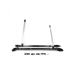 Купить Оригинальные рейлинги (с поперечинами) Серые-2025черные для Mercedes Citan 2013- гг