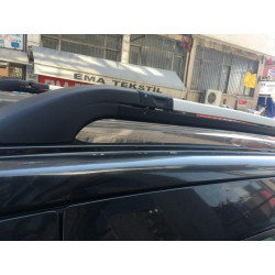 Купить Оригинальные рейлинги (с поперечинами) Серые-2025черные для Mercedes Citan 2013- гг