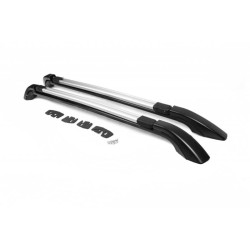 Купить Оригинальные рейлинги (с поперечинами) Серые-2025черные для Mercedes Citan 2013- гг