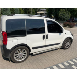 Купить Накладки на арки (4 шт, черные) 2 двери, металлические для Peugeot Bipper