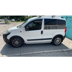 Купить Накладки на арки (4 шт, черные) 2 двери, металлические для Peugeot Bipper