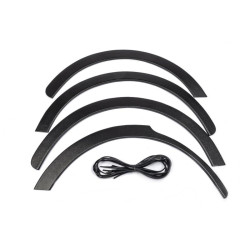 Купить Накладки на арки (4 шт, черные) 2 двери, металлические для Peugeot Bipper