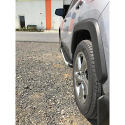 Купить Боковые пороги Fullmond (2 шт., алюминий) для Toyota Rav 4 2019- гг